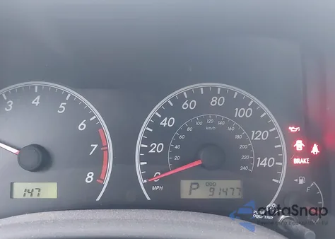 2009 Toyota Corolla Le из США, поврежденный, VIN 1NXBU40E79Z069723